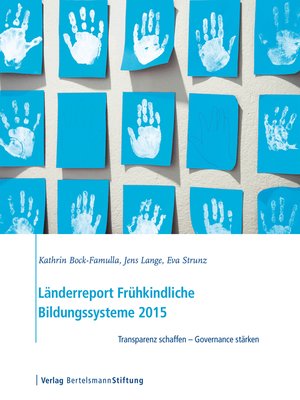 cover image of Länderreport Frühkindliche Bildungssysteme 2015